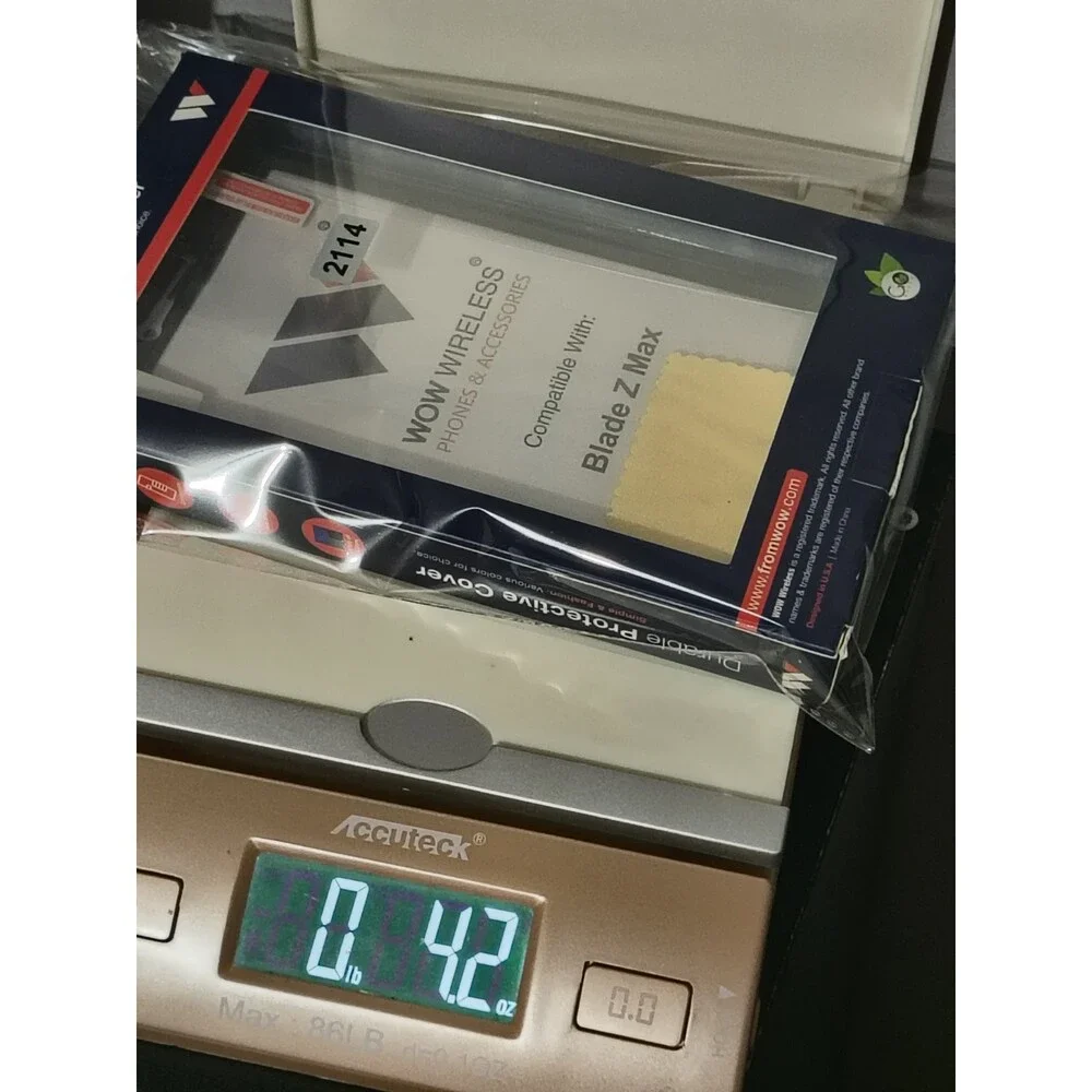 Wow Case For ZTE Blade Z Max Ultra Pro Screen Protector Included